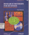 Research Methods For Business (Metodologi Penelitian untuk Bisnis)Buku 1 Edisi 4