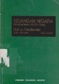 Keuangan Negara Perekonomian Sektor Publik Due dan Friedlaender Edisi Ke 7