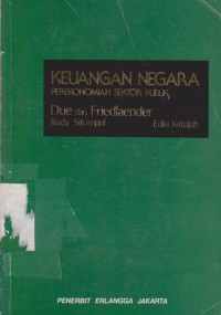 Keuangan Negara Perekonomian Sektor Publik Due dan Friedlaender Edisi Ke 7