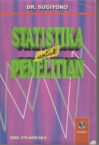 statistika untuk penelitian.(2003)